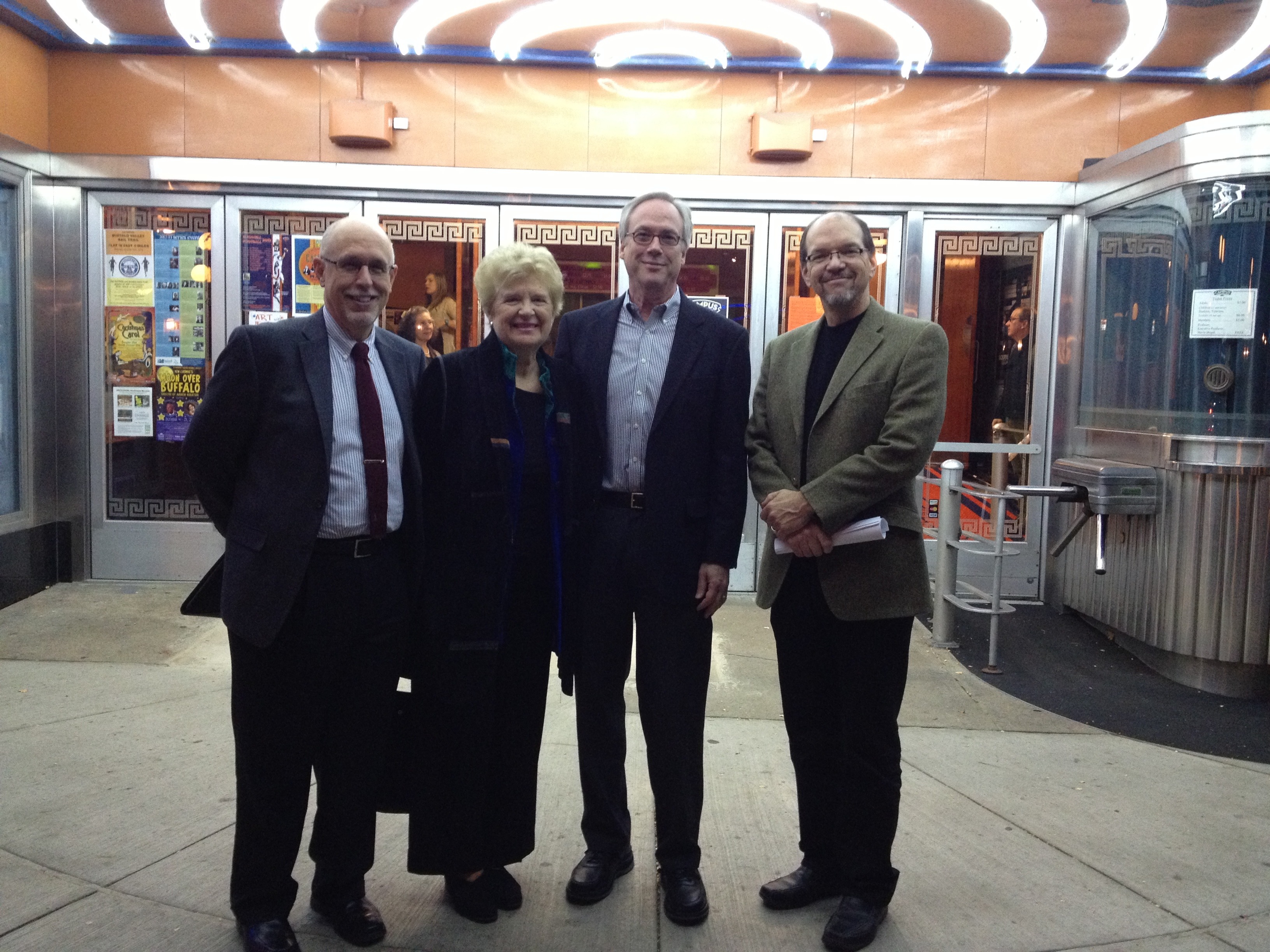 Bucknell Screening Panel Stephen Paolucci, Martha Davis, Roy Eidelson, and Bill Flack