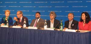 Screening panel at Georgetown Law