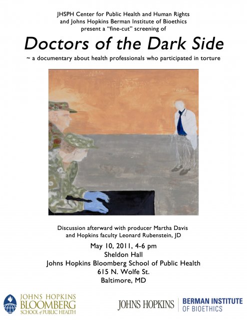 Johns Hopkins Medical Center flier